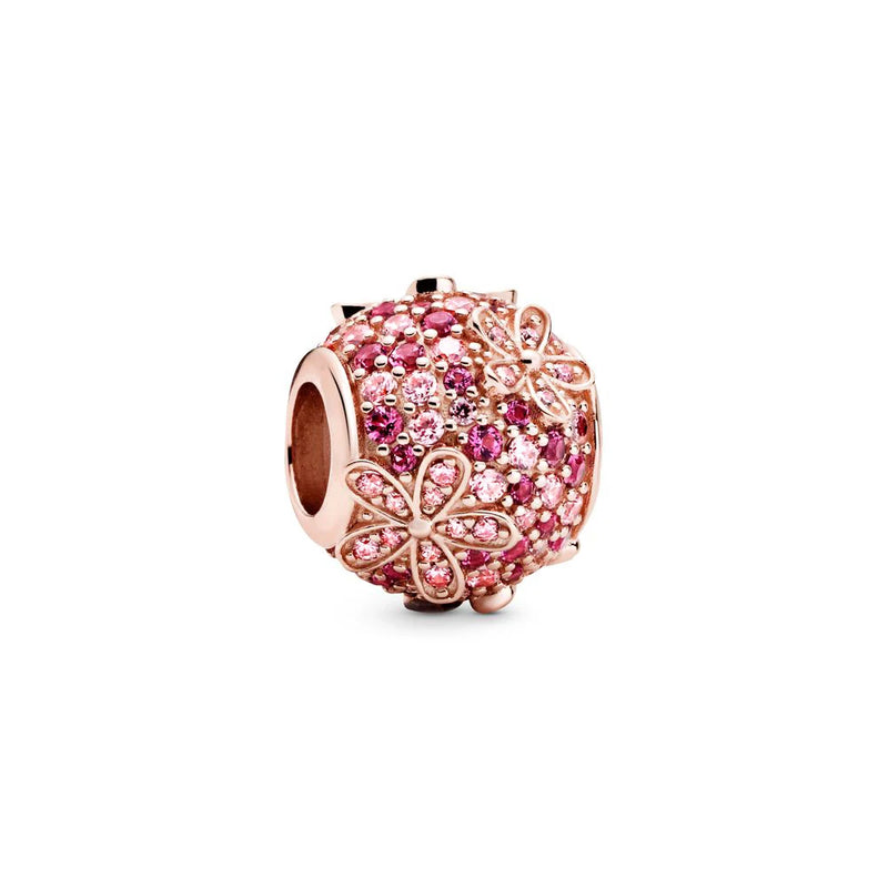 luxe bedel voor vrouwen in rose goud, 925 zilver met zirkonia stenen