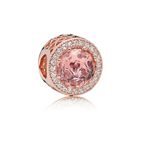 rose goude luxe bedel voor pandora-stijl armbanden in 925s zilver, voor vrouwen en goedkoop en gratis bij aankoop.